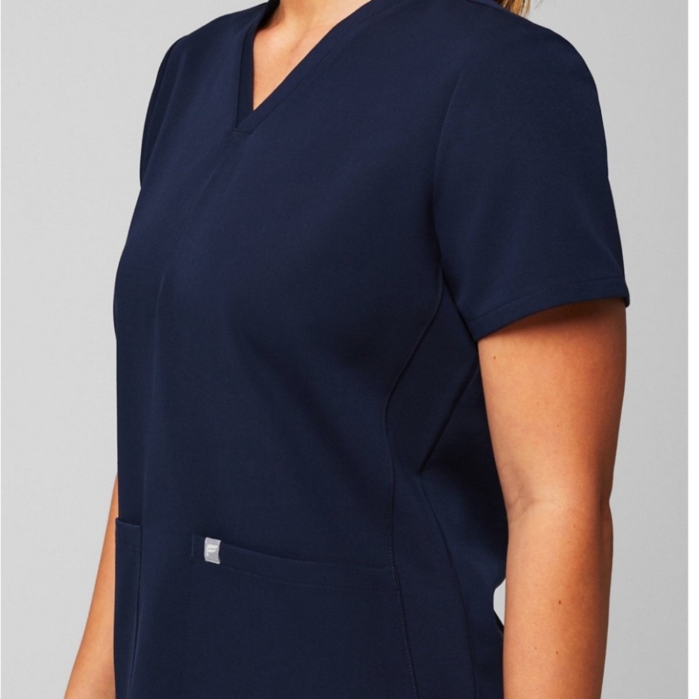 Fabletics Deep Navy Short Sleeve Top